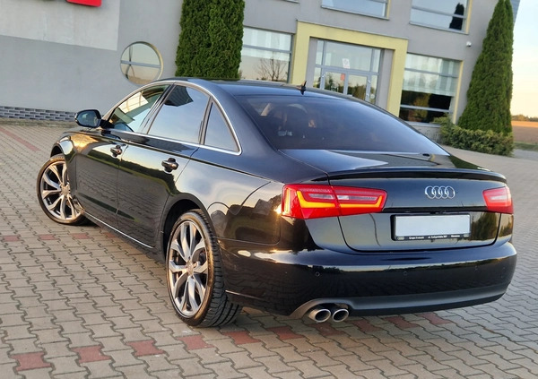 Audi A6 cena 59999 przebieg: 180000, rok produkcji 2013 z Mława małe 191